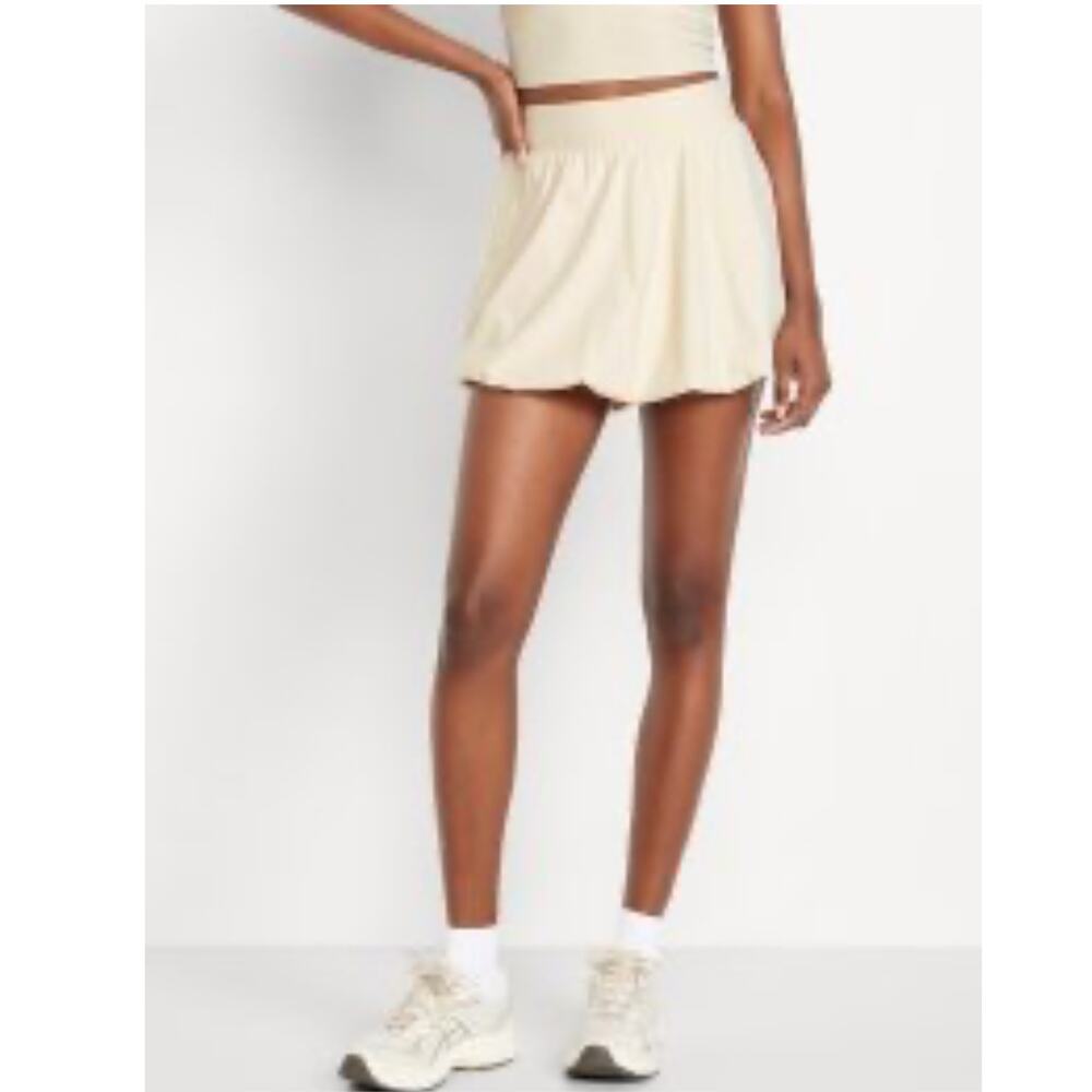 NWT Old‎ Navy High-Waisted SleekTech Bubble Skort Pull On Athletic Women's Sz XL